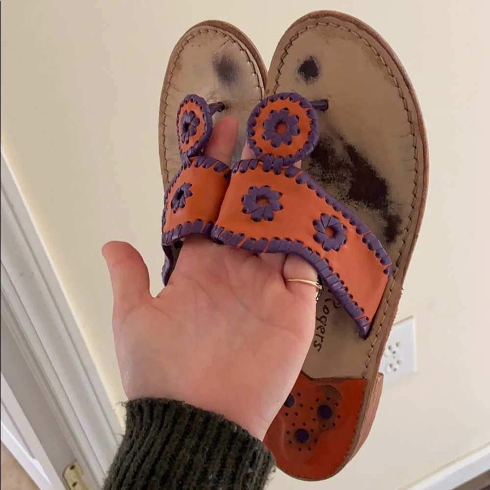 Jack Rogers Clemson Sandals